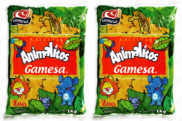 ANIMALITO GAMESA 6/1KG. - EL CASTILLO DEL DULCE