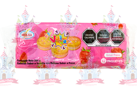 GALLETA VAI VAI FRESA 24/12 PZA TINAJTIA - EL CASTILLO DEL DULCE