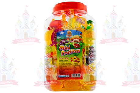 GELATINA MINI FRUTITAS 8/55 TINAJITA - EL CASTILLO DEL DULCE