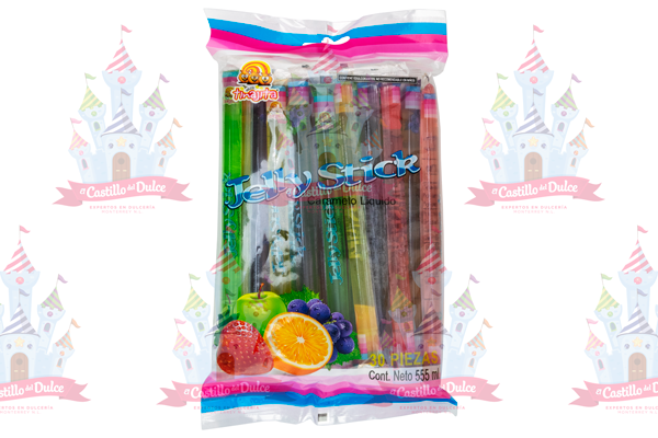 JELLY STICK 20/30 TINAJITA - EL CASTILLO DEL DULCE