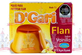 FLAN VAINILLA C/CARAMELO 24/134 GRS GARI - EL CASTILLO DEL DULCE