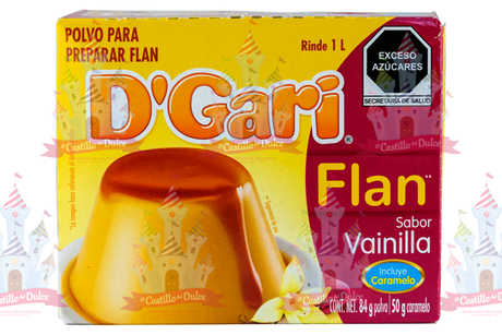 FLAN VAINILLA C/CARAMELO 24/134 GRS GARI - EL CASTILLO DEL DULCE
