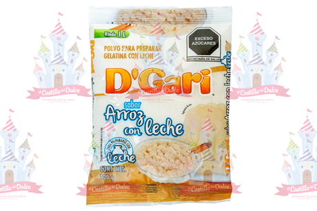 GELATINA ARROZ C/LECHE 50/120 GRS GARI - EL CASTILLO DEL DULCE