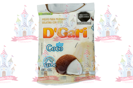 GELATINA COCO 50/120 GRS GARI - EL CASTILLO DEL DULCE