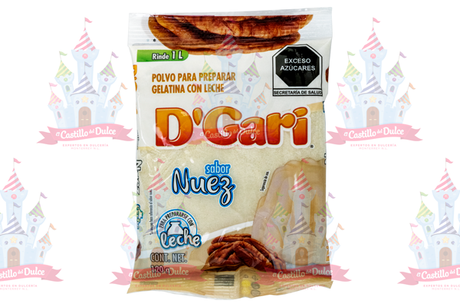 GELATINA DE NUEZ 50/120 GRS GARI - EL CASTILLO DEL DULCE