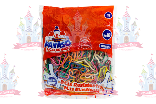 LIGA PAYASO #10 COLOR 130/80 GRS - EL CASTILLO DEL DULCE