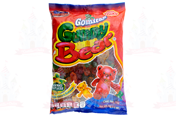 GOMA GUMMY BEAR 12/1 KG KARLA - EL CASTILLO DEL DULCE