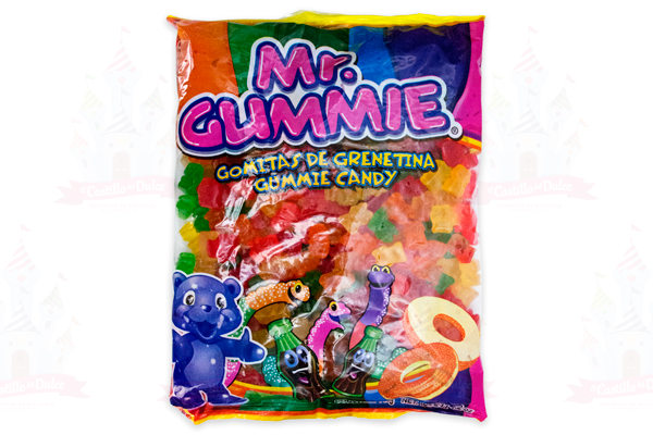 MR GUMMIE GOMA OSITO BRILLADO 12/1 KG - EL CASTILLO DEL DULCE