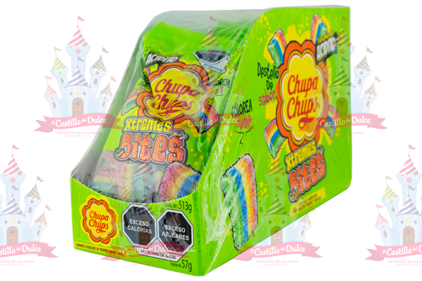 GOMA XBITES 12/9 PZA CHUPA CHUP - EL CASTILLO DEL DULCE