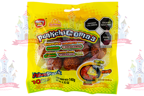 PUNKCHIGOMAS VALUE PACK 80/10 PZA DELICIAS - EL CASTILLO DEL DULCE