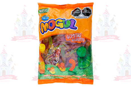 GOMAS MOGUL GUSANITOS 8/1 KG ARCOR - EL CASTILLO DEL DULCE
