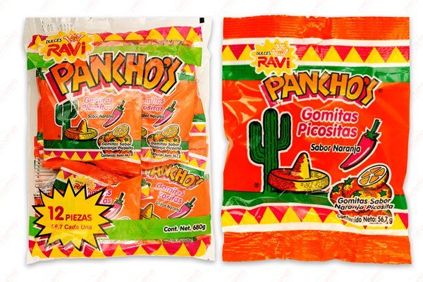 PANCHOS SOBRES 24/12 RAVI - EL CASTILLO DEL DULCE