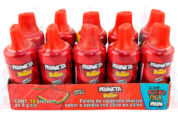 PELONETA DEL PUESTO SANDIA 24/10 PZA - EL CASTILLO DEL DULCE