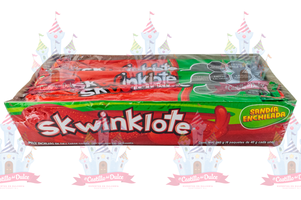 SKWINKLOTE SANDIA 24/6/40G LUCAS - EL CASTILLO DEL DULCE
