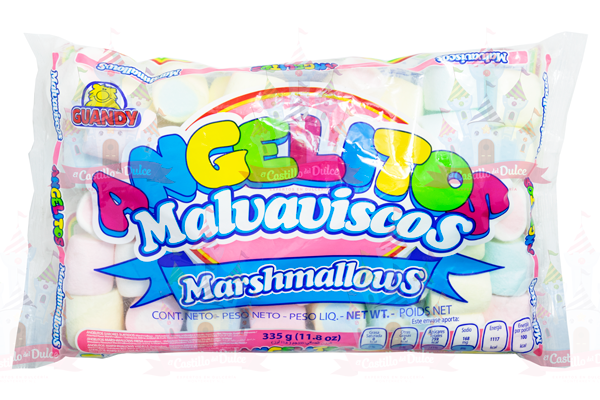 BOMBON ANGELITOS 20/300 GR COLORES GRANDE - EL CASTILLO DEL DULCE