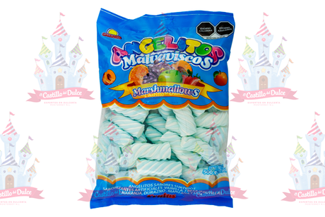 BOMBON CHURRO GIGANTE AZUL 12/500 GRS - EL CASTILLO DEL DULCE