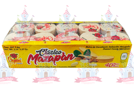 MAZAPAN 20/40 ORQUIDEA - EL CASTILLO DEL DULCE