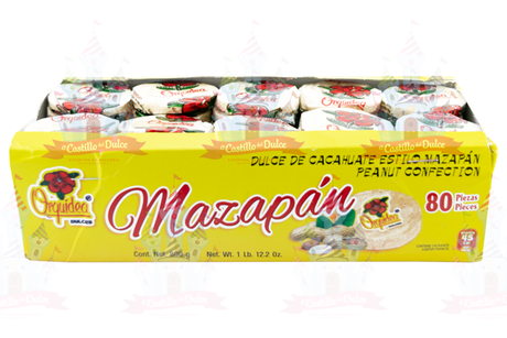 MAZAPAN 20/80 ORQUIDEA. - EL CASTILLO DEL DULCE
