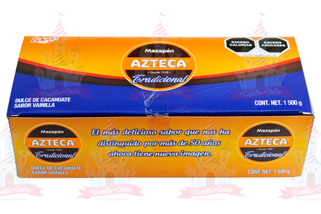 MAZAPAN AZTECA 20/50 ALA - EL CASTILLO DEL DULCE