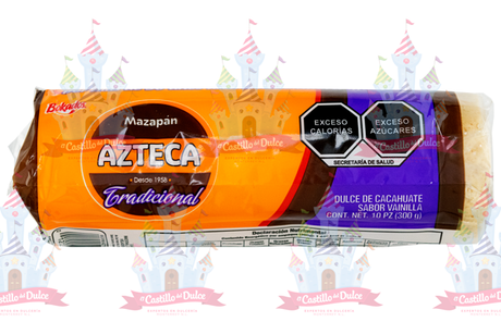 MAZAPAN AZTECA ROLLO 100/10 ALA - EL CASTILLO DEL DULCE