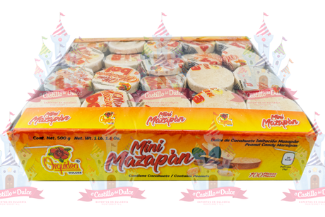 MINI MAZAPAN 30/100 ORQUIDEA - EL CASTILLO DEL DULCE