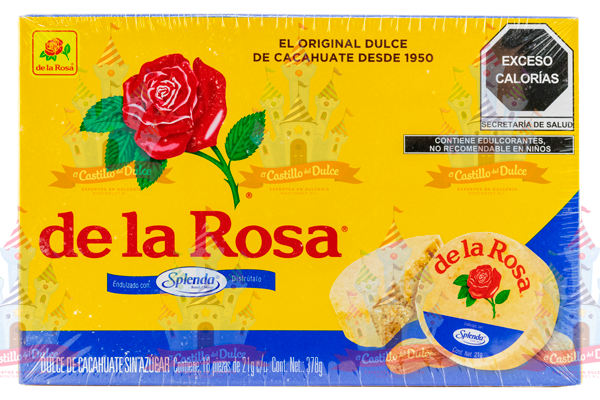 MAZAPAN SUGAR FREE 24/18 LA ROSA - EL CASTILLO DEL DULCE