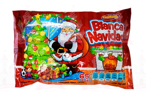 PALETA BLANCA NAVIDAD 16/65 PZA CHOMPYS - EL CASTILLO DEL DULCE