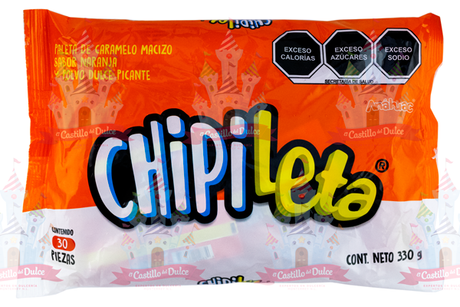 PALETA CHIPILETA NARANJA BOLSA 24/30 ANAHUAC - EL CASTILLO DEL DULCE