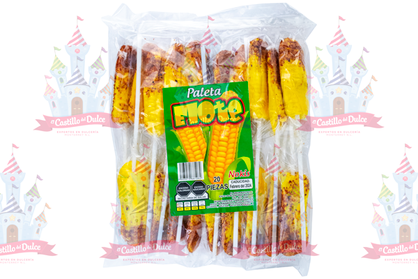 PALETA ELOTE 30/20 PZAS ANGELICA - EL CASTILLO DEL DULCE