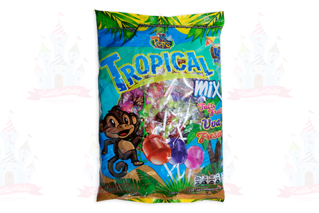 PALETA MISTER POPS TROPICAL 12/40 ARCOR - EL CASTILLO DEL DULCE