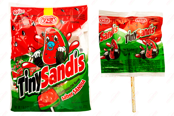 PALETA TINY SANDIS NORMAL 30/40 PZS KARLA - EL CASTILLO DEL DULCE