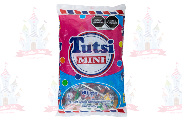 TUTSI MINI POP 24/60 TUTSI - EL CASTILLO DEL DULCE