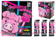 PALETA PUERQUITO NEON 24/24 PZA COOL TOONS - EL CASTILLO DEL DULCE