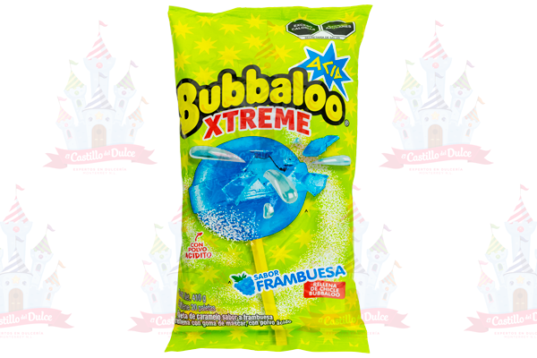 PALETA BUBBA XTREME ACID 16/20 PZA ADAMS - EL CASTILLO DEL DULCE