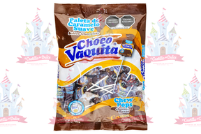 PALETA CHOCOVAQUITA 18/38 PZA CANELS - EL CASTILLO DEL DULCE