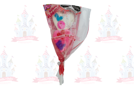 PALETA LOVE 45/1/35 GRS RISA - EL CASTILLO DEL DULCE