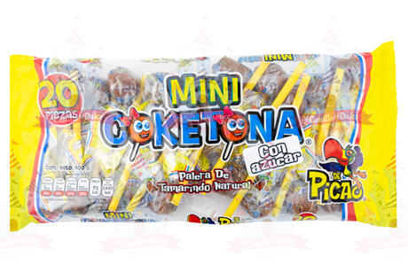 PALETA MINI COKETONA C/AZUCAR 30/20 PICAO - EL CASTILLO DEL DULCE