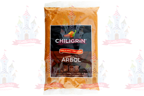 CHILIGRIN CHILE DE ARBOL 40/250 GRS - EL CASTILLO DEL DULCE