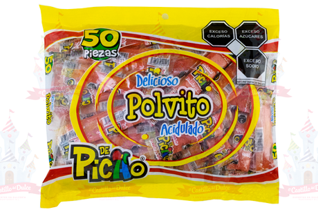 POLVITO MEDIANO ACIDULADO 36/50 PZA PICAO - EL CASTILLO DEL DULCE