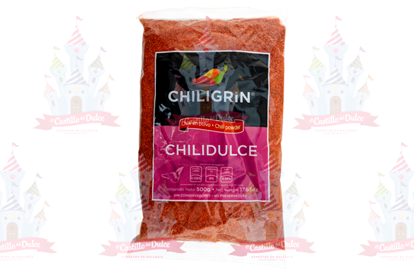 CHILIGRIN (CHILIDULCE) 40/500 GRS. - EL CASTILLO DEL DULCE