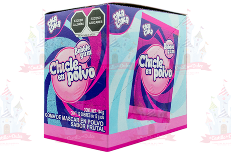 OKA LOKA CHICLE C/POLVO TUTTI FRUTI 18/12 PAF - EL CASTILLO DEL DULCE