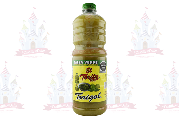 SALSA VERDE 12/1 LTO. TORITO - EL CASTILLO DEL DULCE