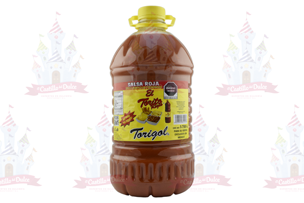 SALSA ROJA GALON 1/4 TORITO - EL CASTILLO DEL DULCE