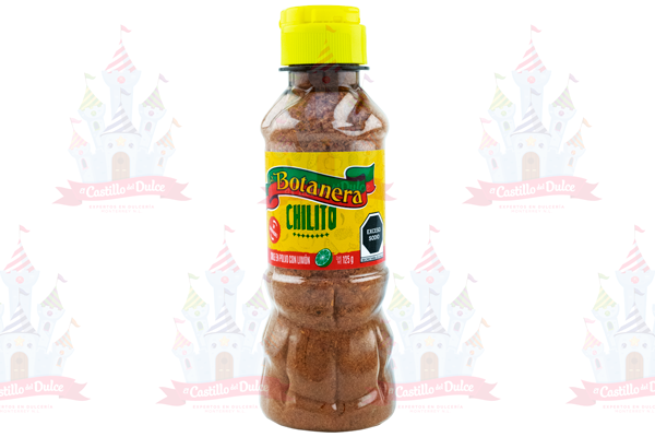 BOTANERA CHILITO POLVO 12/125 GRS - EL CASTILLO DEL DULCE